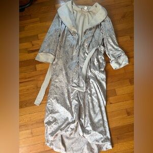 Victoria's Secret Silver Robe